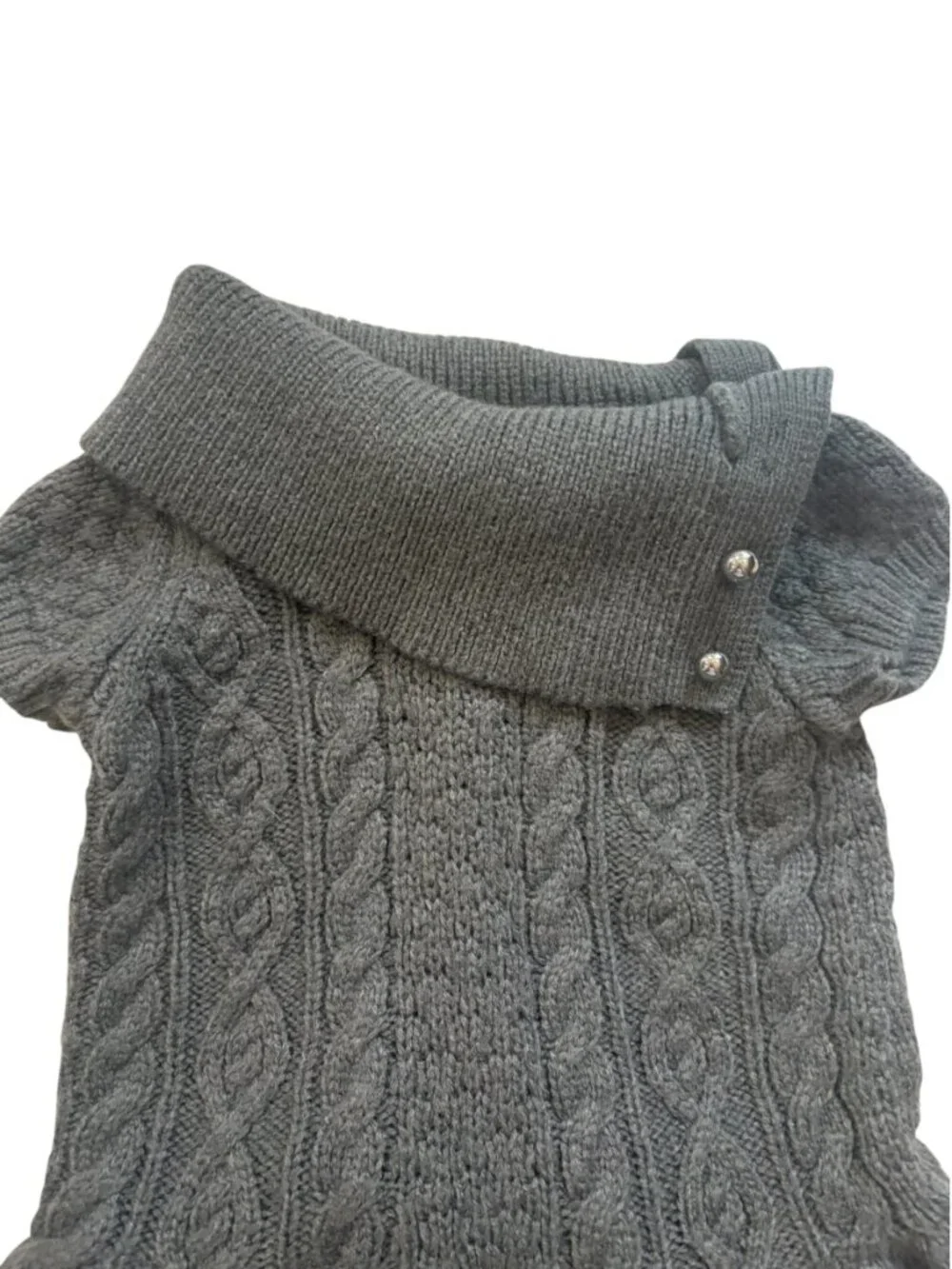 Janie and Jack Cable Knit Sweater Dress